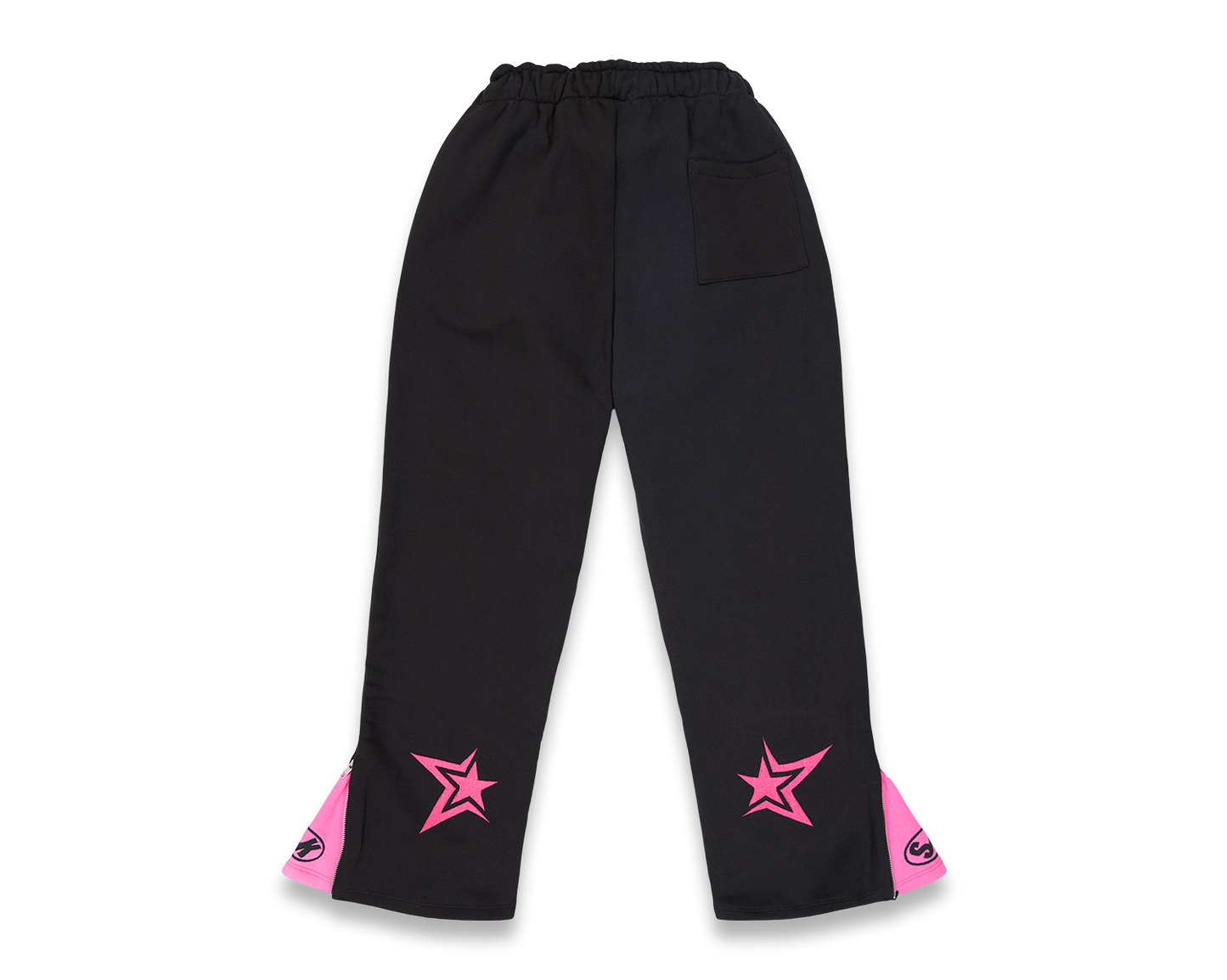 Luxury Star Black Pink Sweatpants