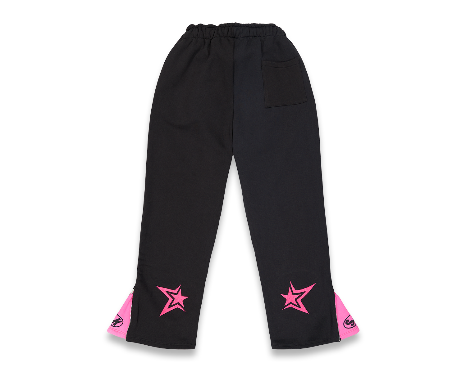 Luxury Star Black Pink Sweatpants