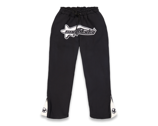Luxury Star Black White Sweatpants