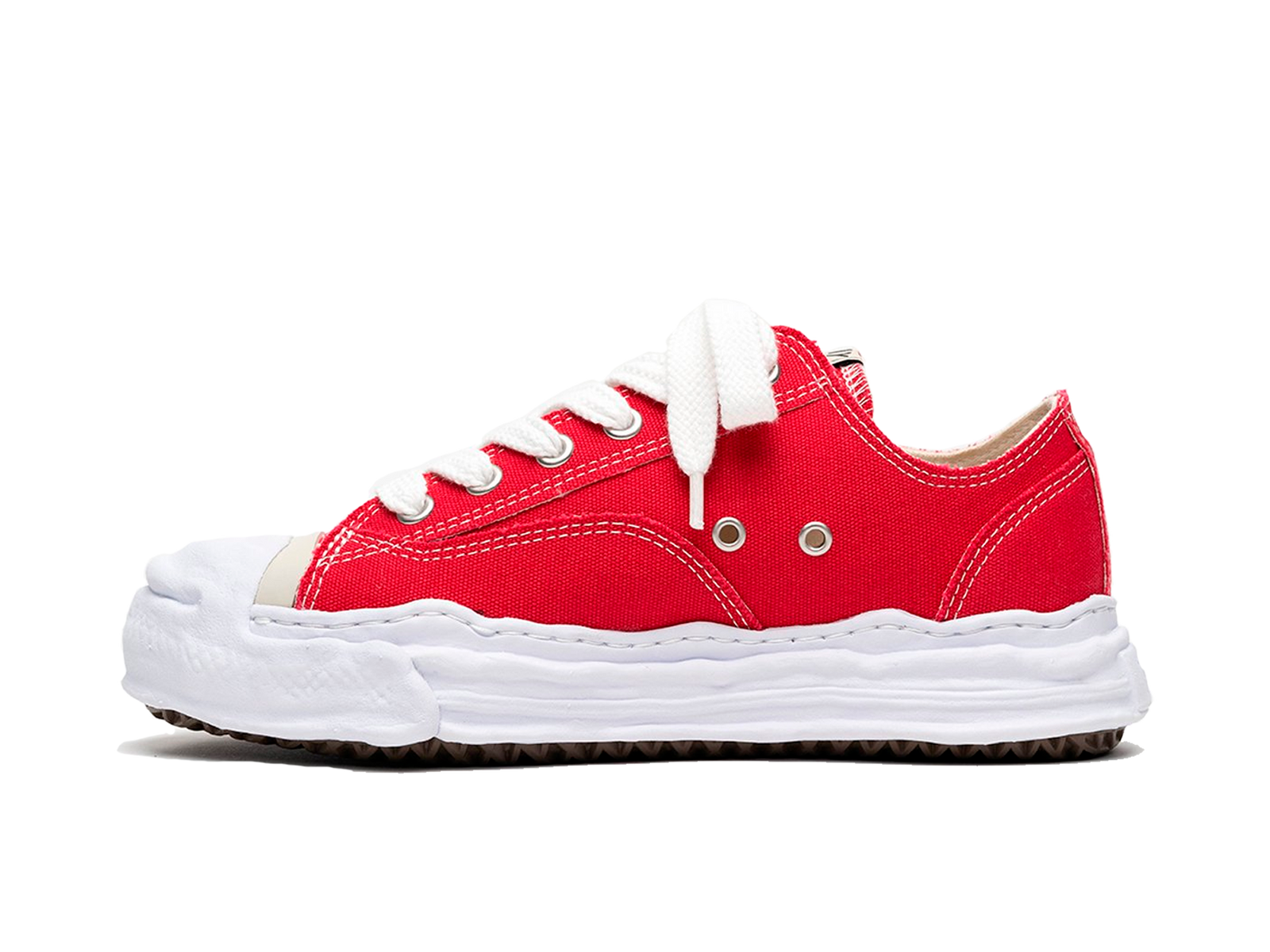 Maison Mihara Yasuhiro Hank OG Sole Canvas Low Red