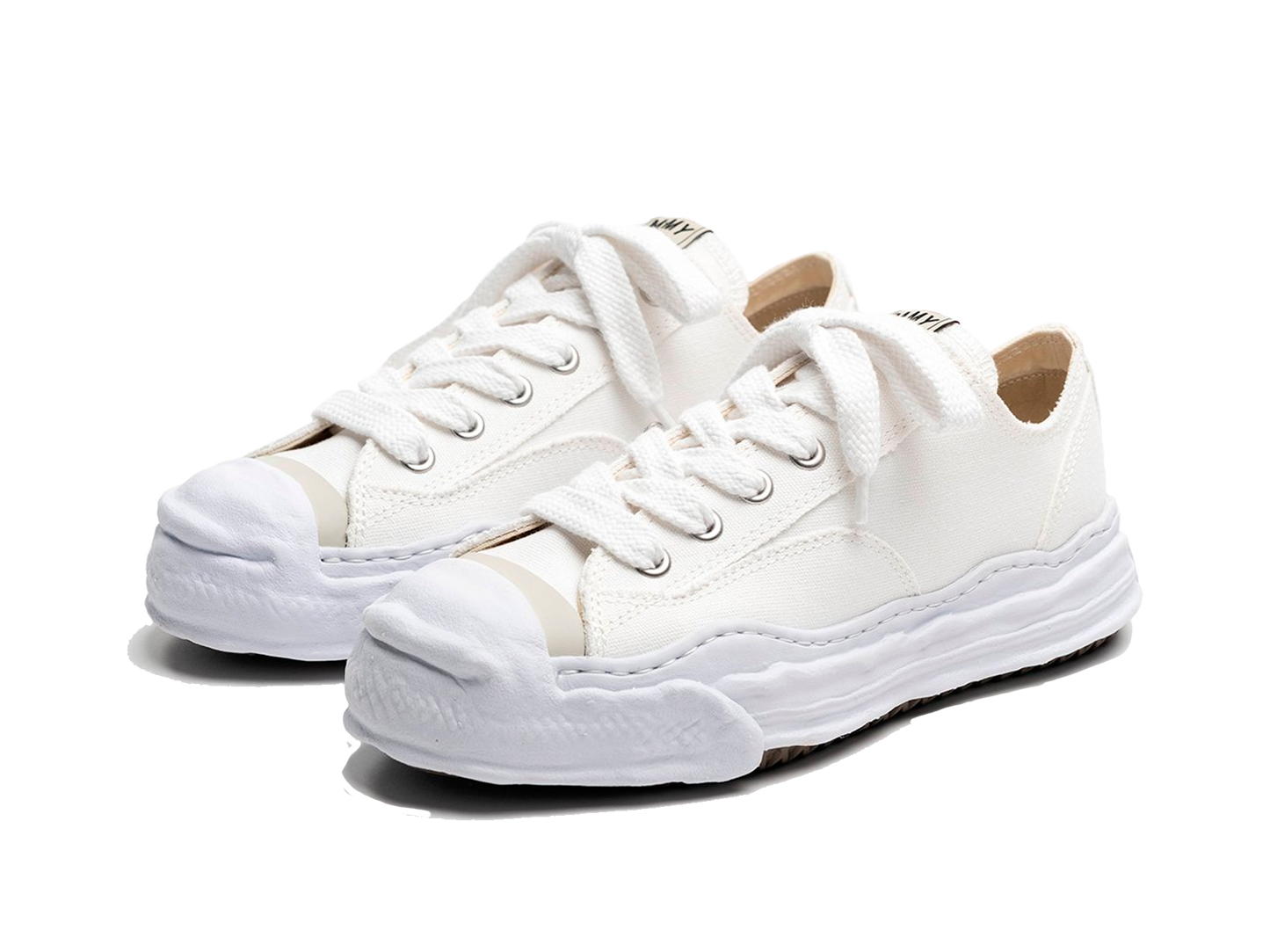 Maison Mihara Yasuhiro Hank OG Sole Canvas Low White