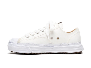 MAISON MIHARA YASUHIRO HANK OG SOLE CANVAS LOW WHITE