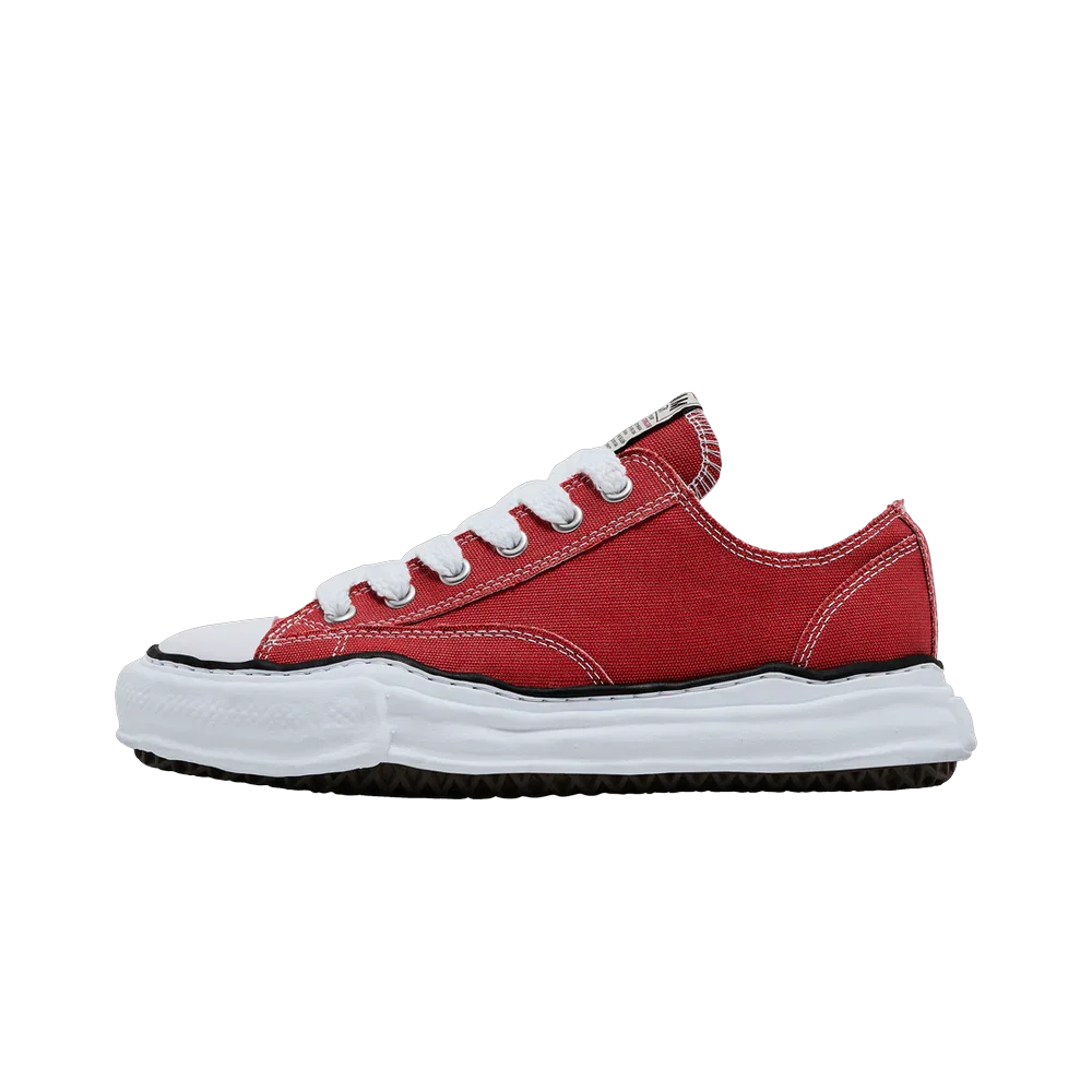Maison Mihara Yasuhiro Peterson OG Sole Canvas Low Red