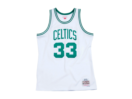 Mitchell & Ness Maillot Swingman Boston Celtics Larry Bird Blanc
