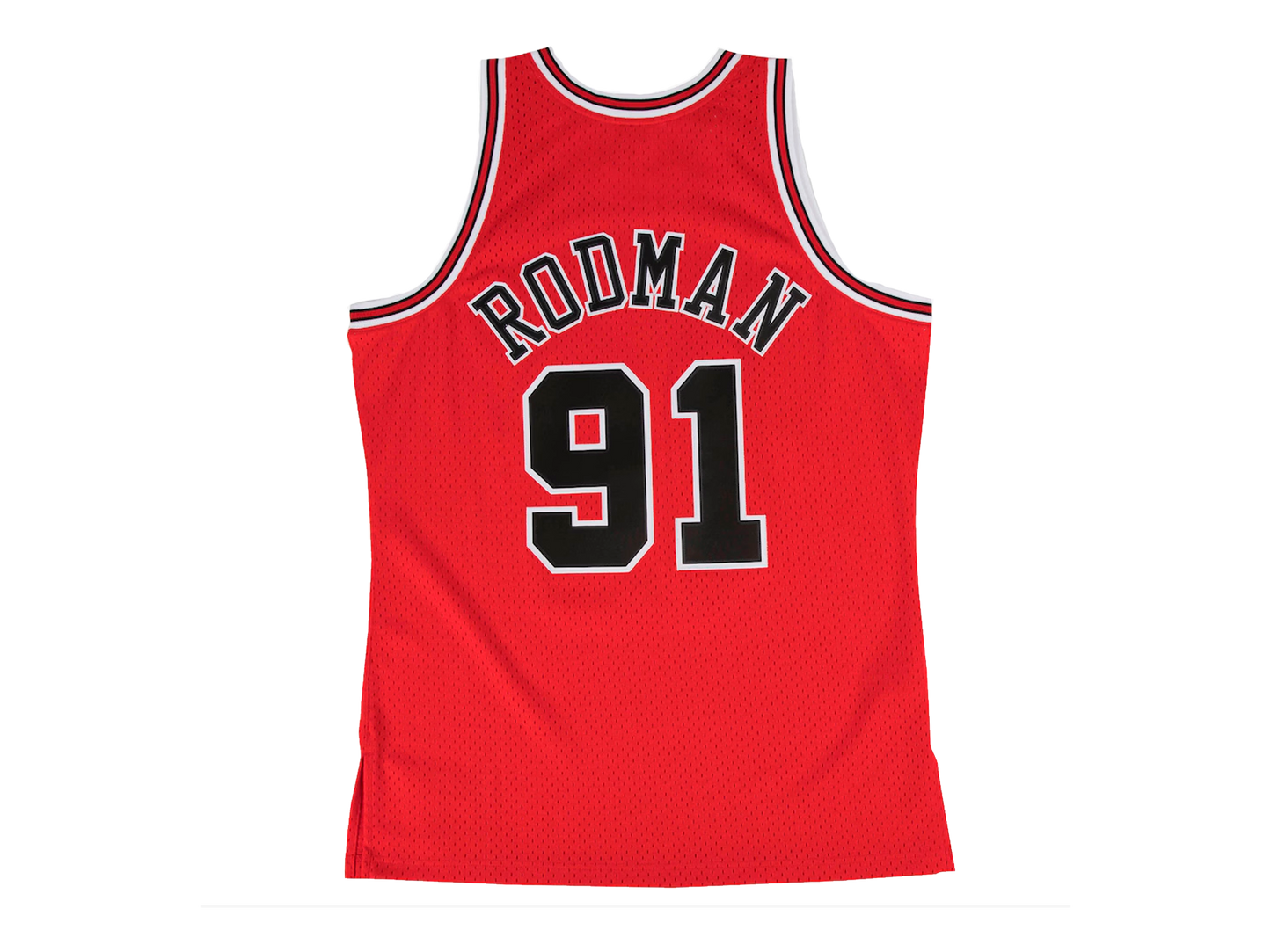 Mitchell & Ness Swingman Jersey Chicago Bulls 1997-98 Dennis Rodman Red