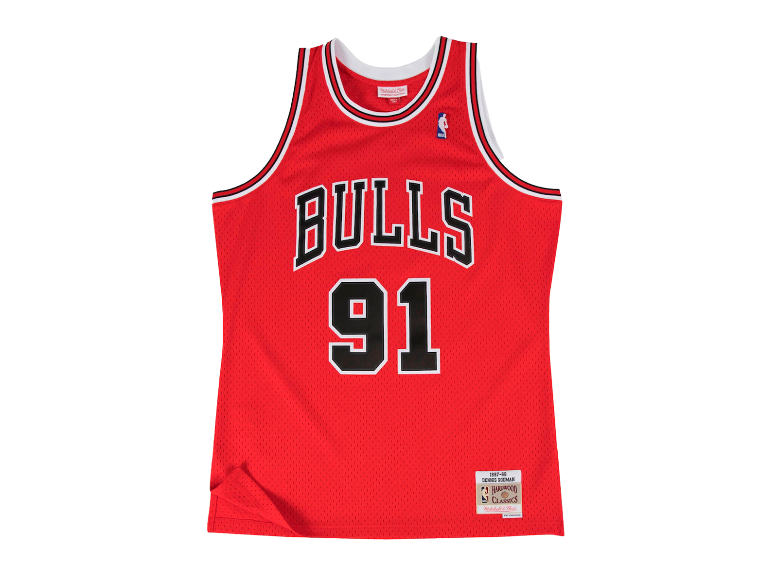 Mitchell & Ness Swingman Jersey Chicago Bulls 1997-98 Dennis Rodman Red