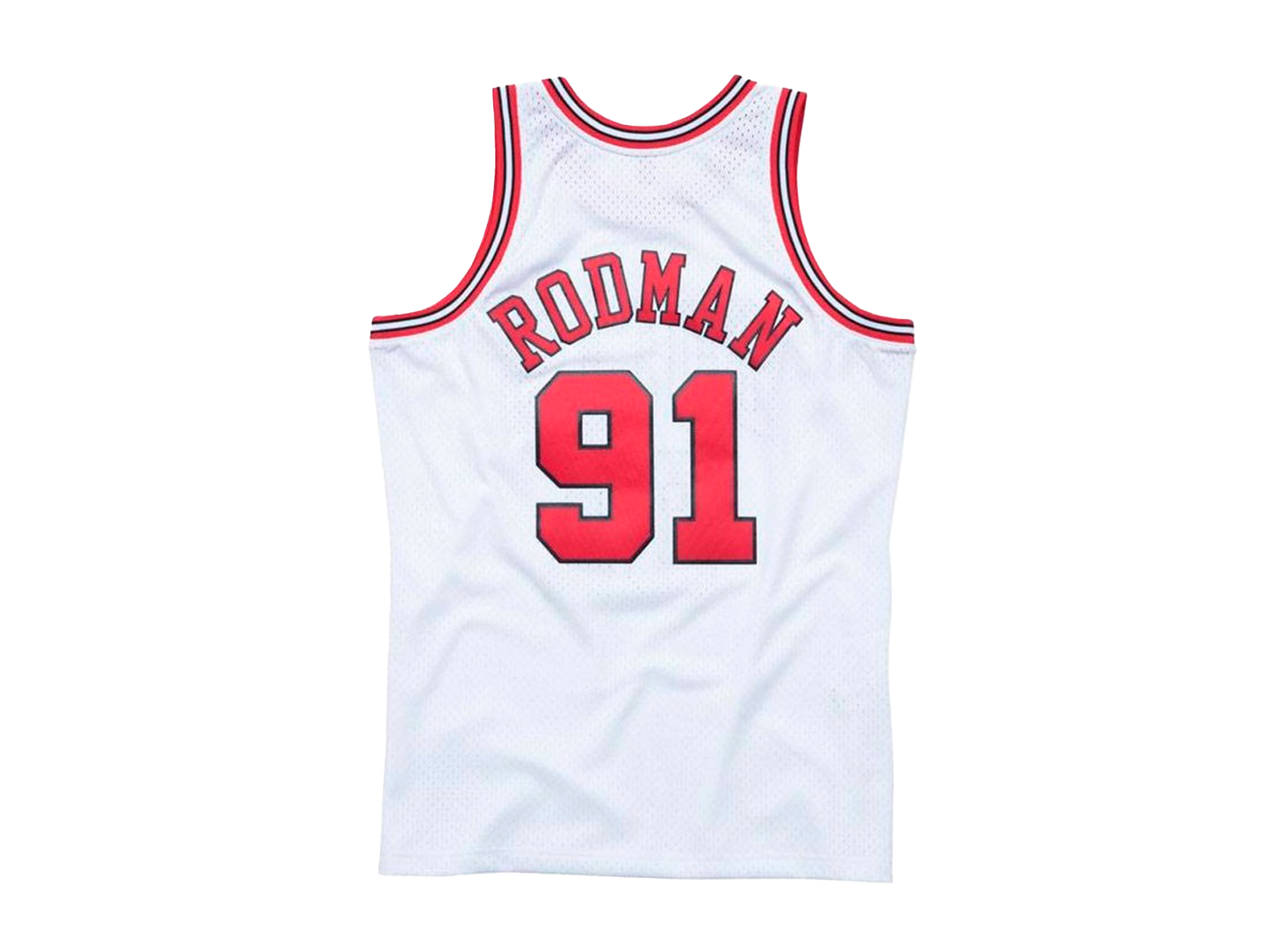 Mitchell & Ness Swingman Jersey Chicago Bulls 1997-98 Dennis Rodman White
