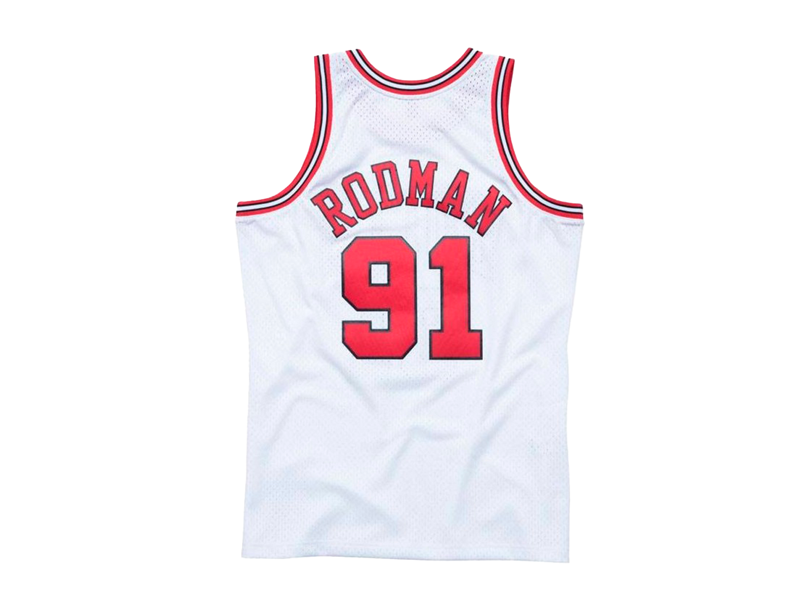 Mitchell & Ness Swingman Jersey Chicago Bulls 1997-98 Dennis Rodman White