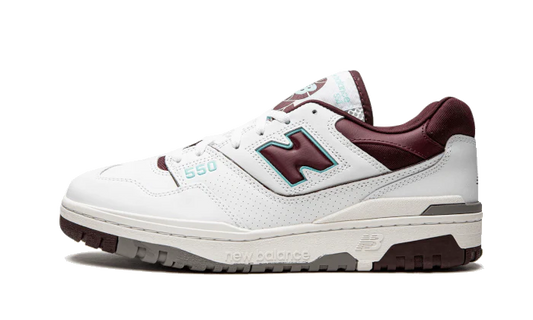New Balance 550 Burgundy Cyan