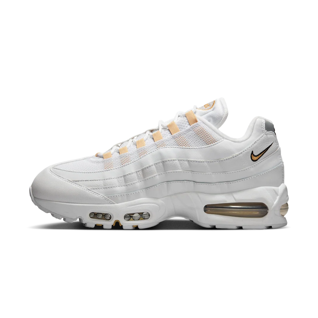 Air Max 95 OG Big Bubble White Team Gold