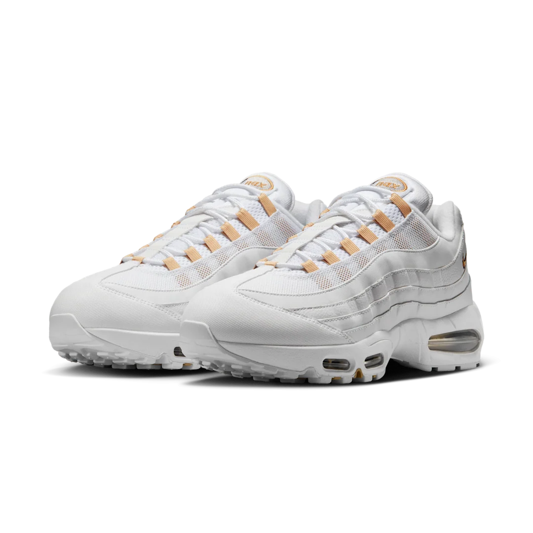 Air Max 95 OG Big Bubble White Team Gold