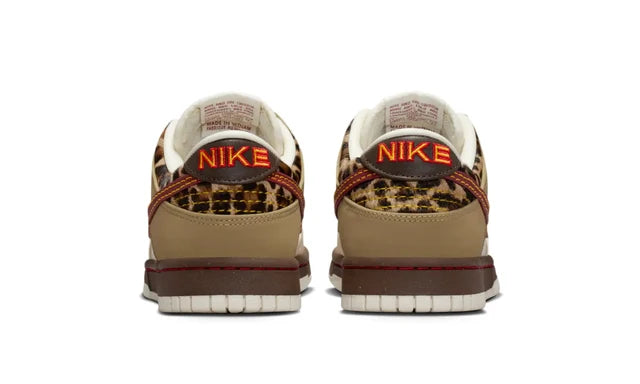 Nike Dunk Low Retro Khaki Team Red Pearl White (Women's)
