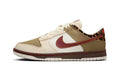 Nike Dunk Low Retro Khaki Team Red Pearl White (Women's)