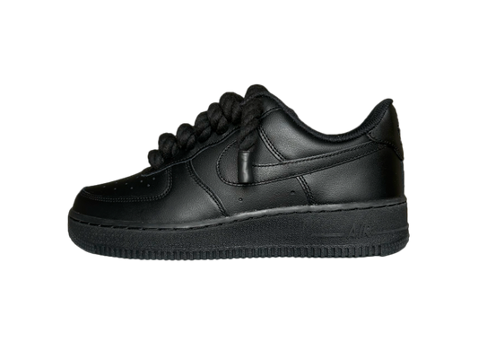 Nike Air Force 1 Rope Laces Black