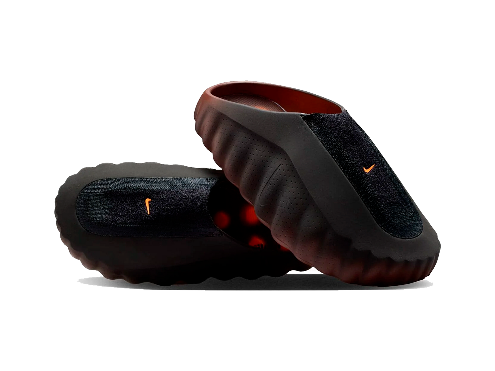 Nike Mind 001 Flyknit Slide Bronze Eclipse Total Orange