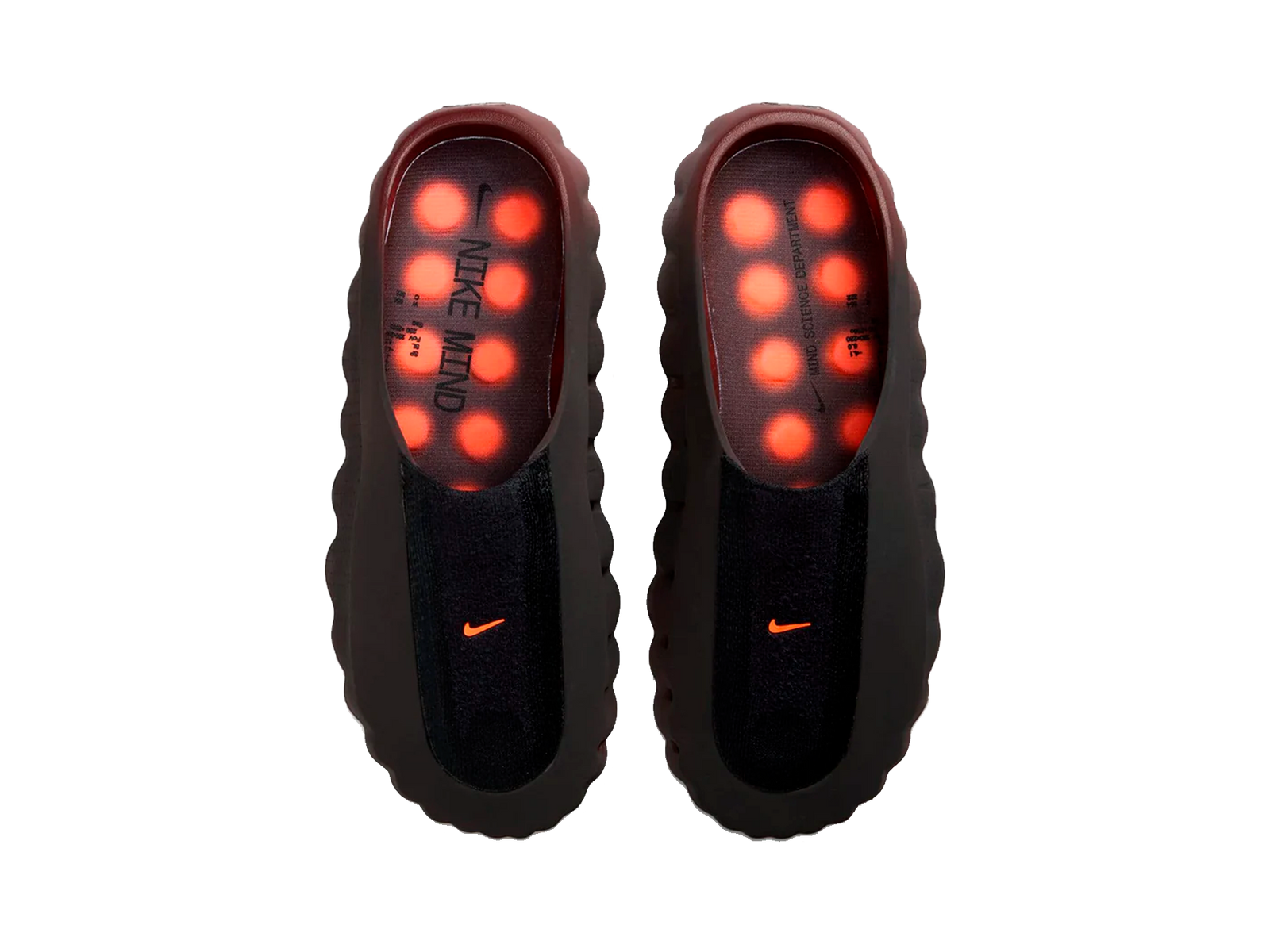 Nike Mind 001 Flyknit Slide Bronze Eclipse Total Orange