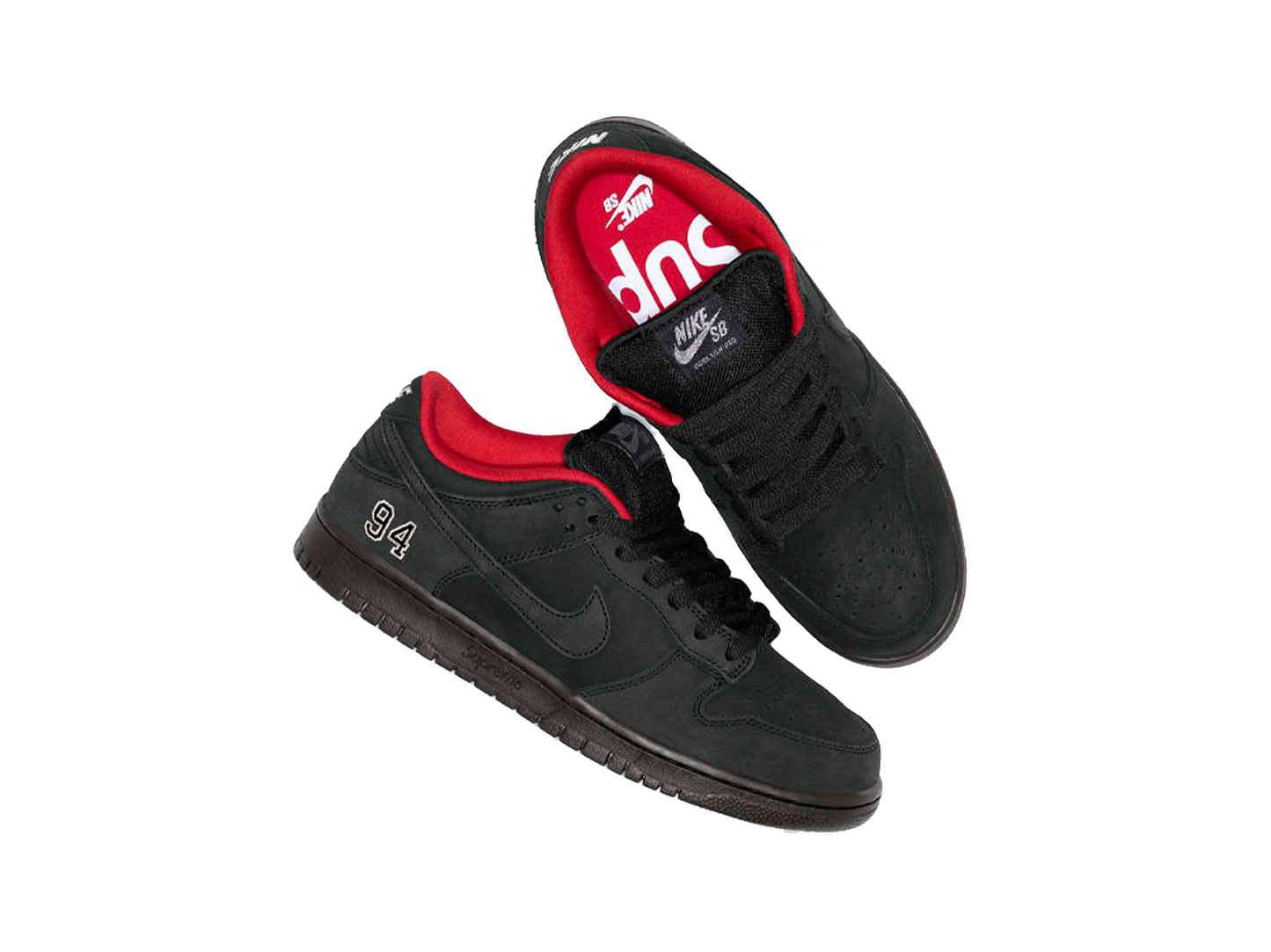 Nike SB Dunk Low Supreme 94 Black