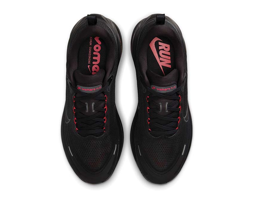 Nike Vomero Plus Black Bright Crimson