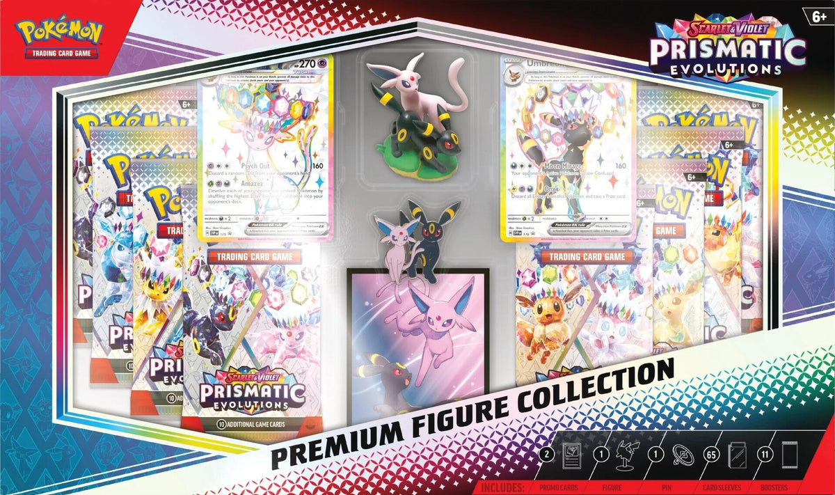 Overkicks - 2025 Pokémon Prismatic Evolutions Premium Figure Collection Box