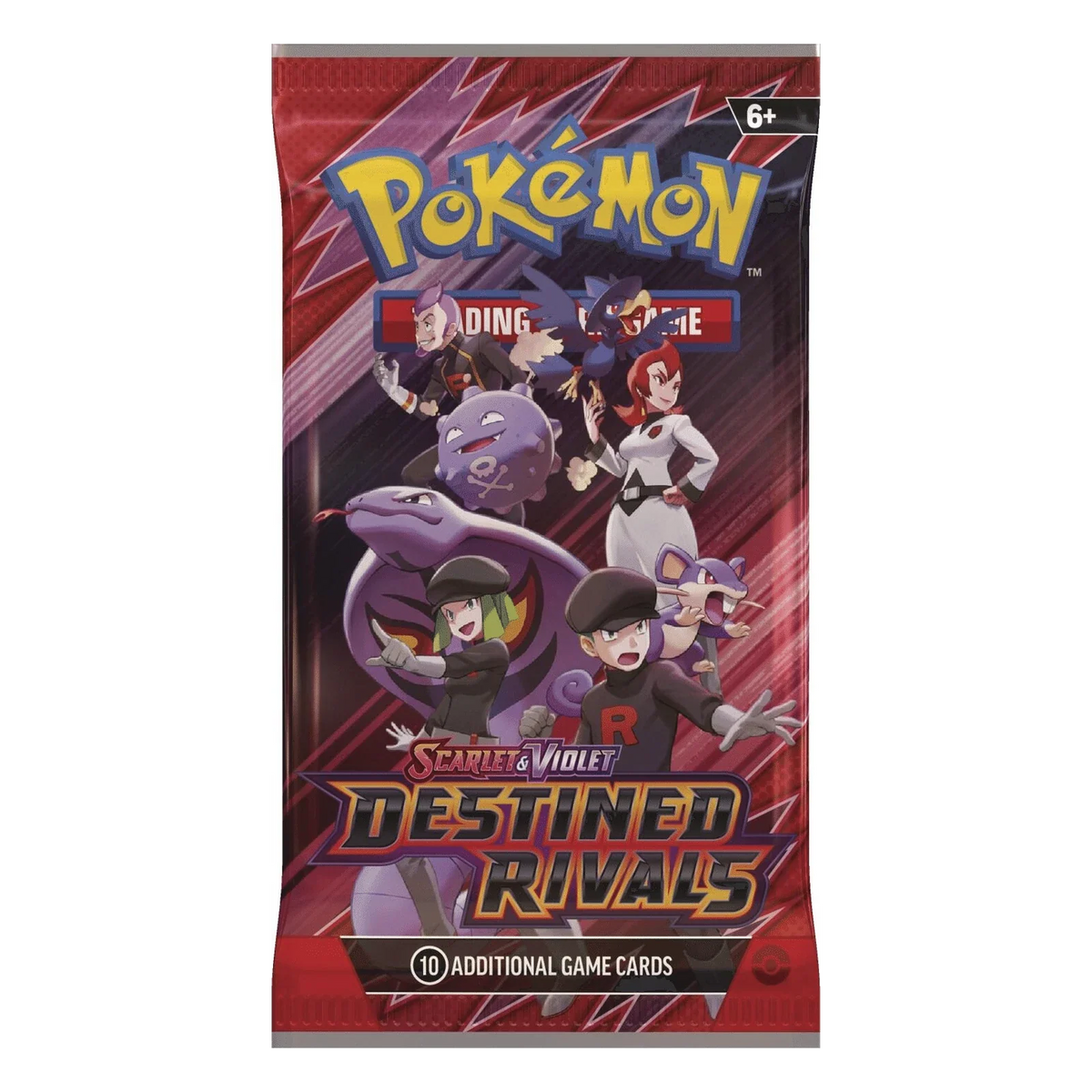 Overkicks - 2025 Pokémon Scarlet & Violet Destined Rivals Booster Pack (Artwork May Vary)