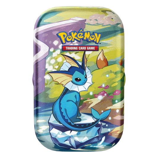 Overkicks - 2025 Pokémon Scarlet Violet Prismatic Evolutions Vaporeon Tin