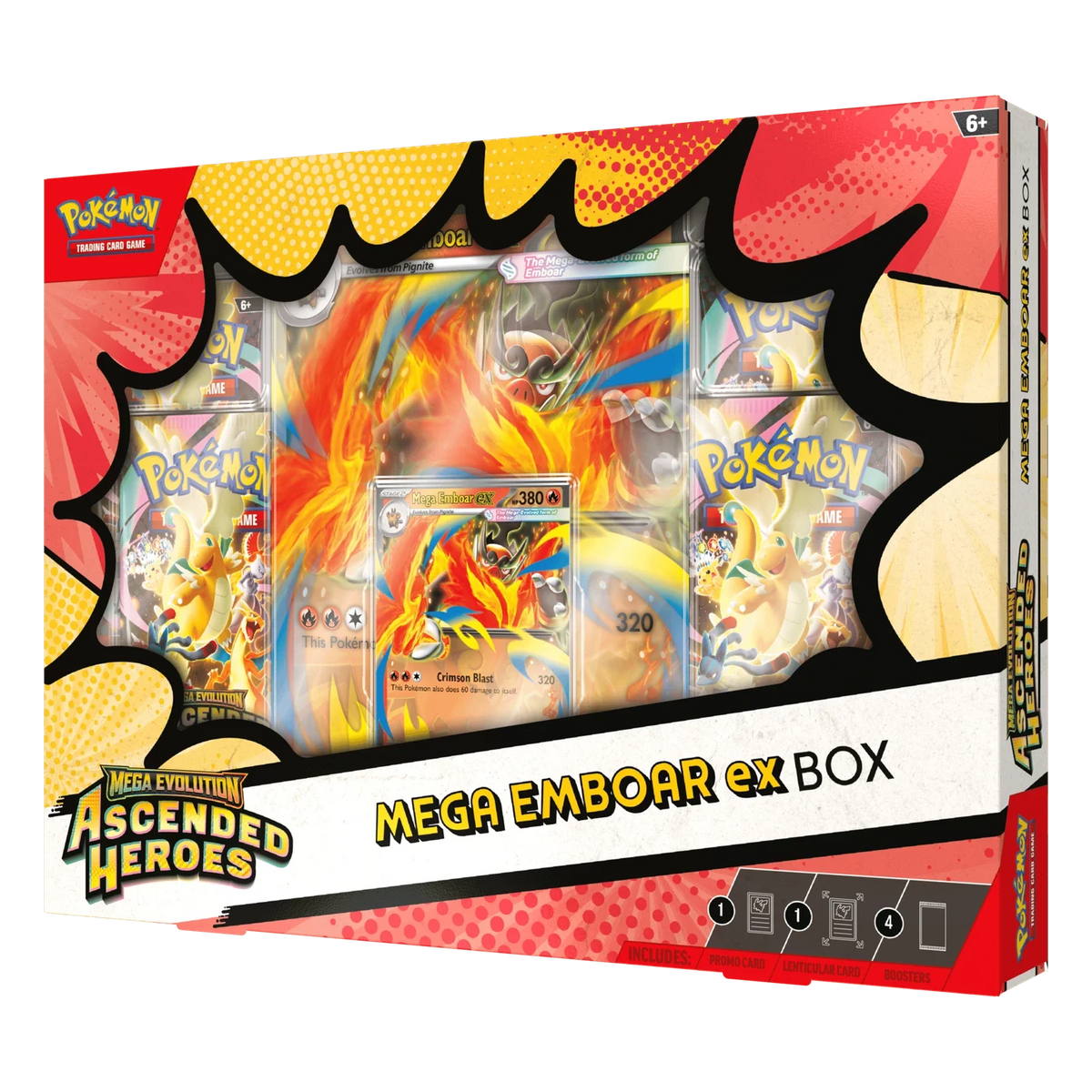 Overkicks - 2026 Pokemon Mega Evolution Ascended Heroes Mega Emboar ex Box