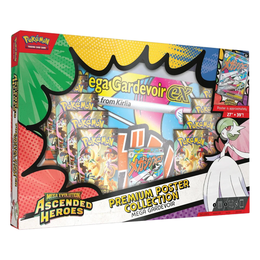 Overkicks - 2026 Pokémon Mega Evolution Ascended Heroes Mega Gardevoir Premium Poster Collection