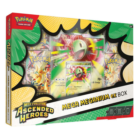 Overkicks - 2026 Pokemon Mega Evolution Ascended Heroes Mega Meganium ex Box