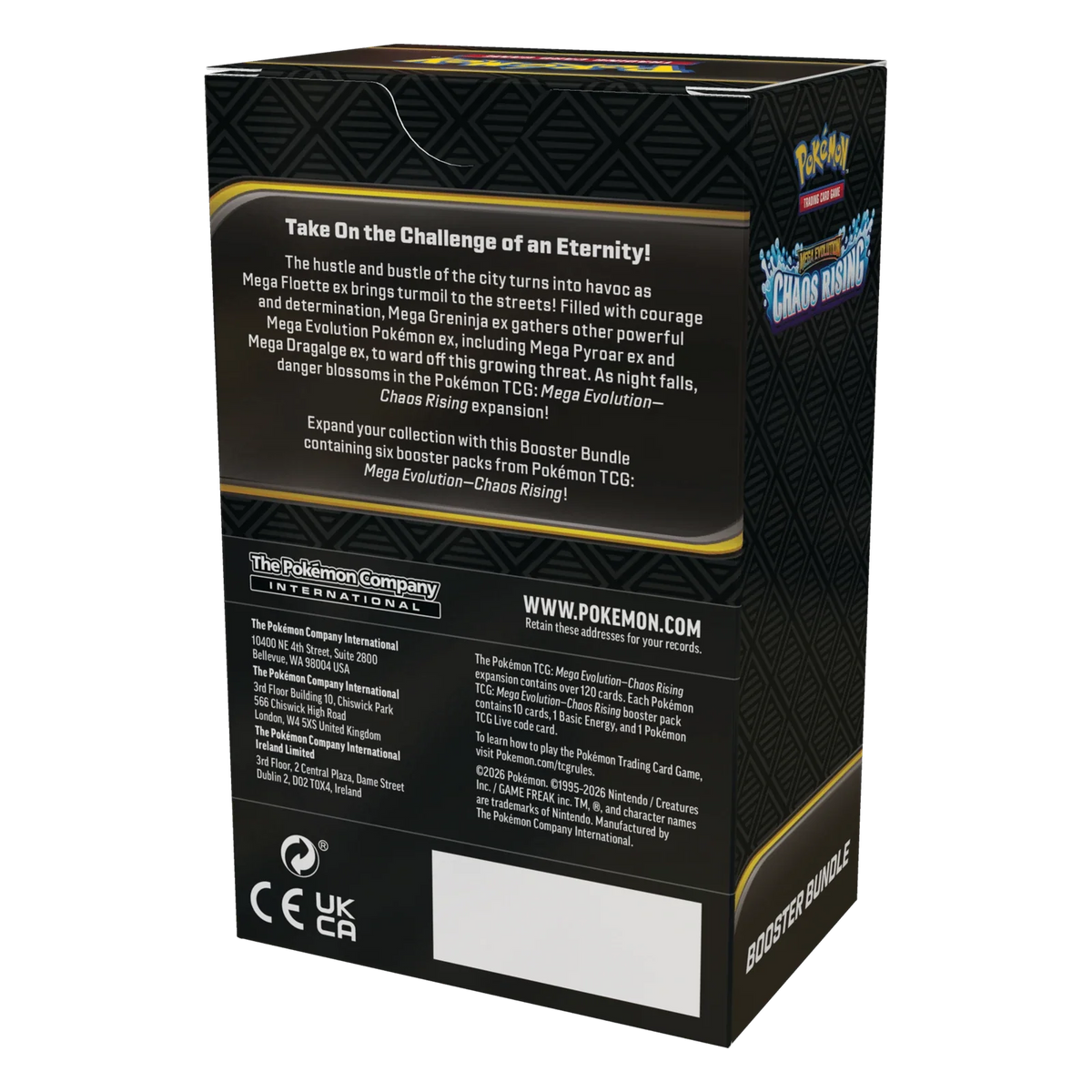 Overkicks - 2026 Pokémon Mega Evolution Chaos Rising Booster Bundle