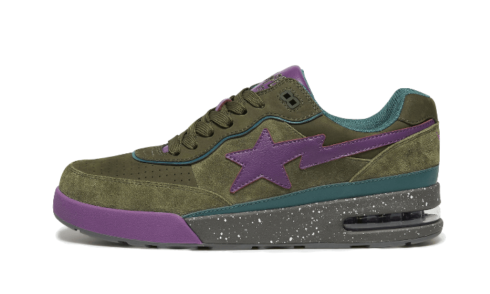 Overkicks - A Bathing Ape Bape Road Sta Skunk (001FWI302006L/1I30191007) - vista lateral