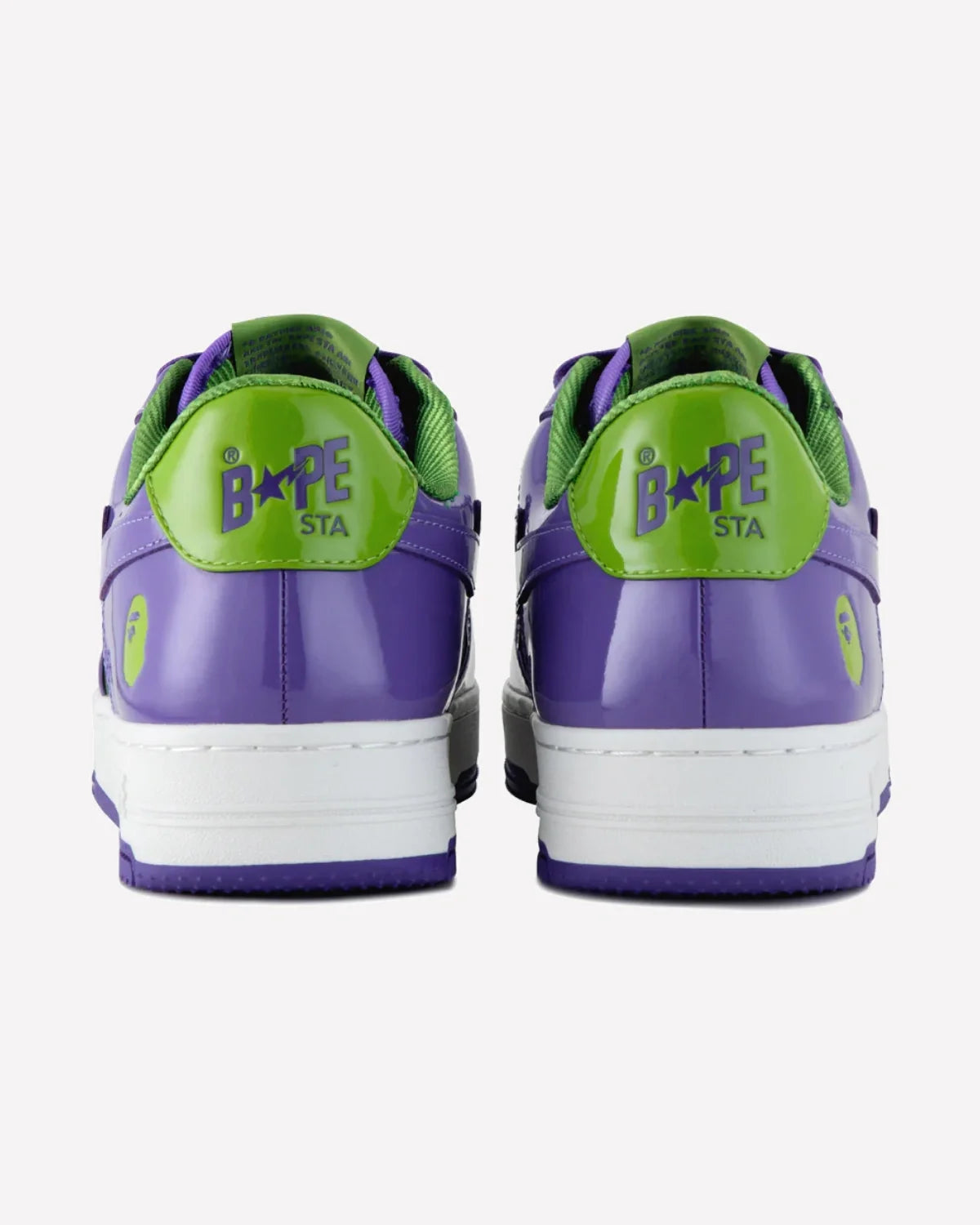 Overkicks - A Bathing Ape Bape Sta #1 Purple (1L30-191-303/1L30-291-302/001FWL301303M-PUR) - imagen 3