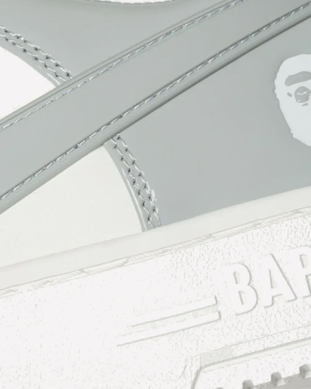 Overkicks - A Bathing Ape Bape Sta OS #3 M2 Gray (1K70-291-310/1K70-191-310/1K70191310-GRY/1K70291310-GRY) - imagen 5