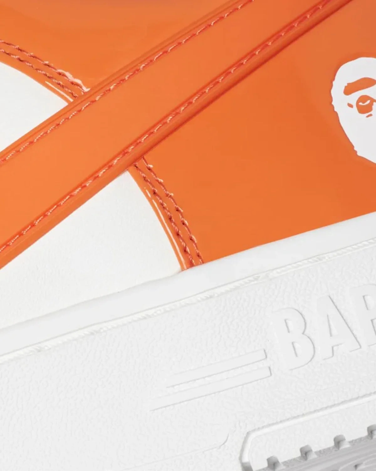 Overkicks - A Bathing Ape Bape Sta OS #3 M2 Orange (1K70-191-310-ORG/1K70-291-310-ORG/1K70191310-ORG) - imagen 5