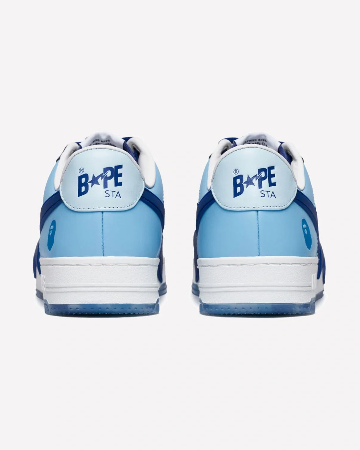 Overkicks - A Bathing Ape Bape Sta OS White Blue University Blue (0ZXSHM191309NBLX) - imagen 3