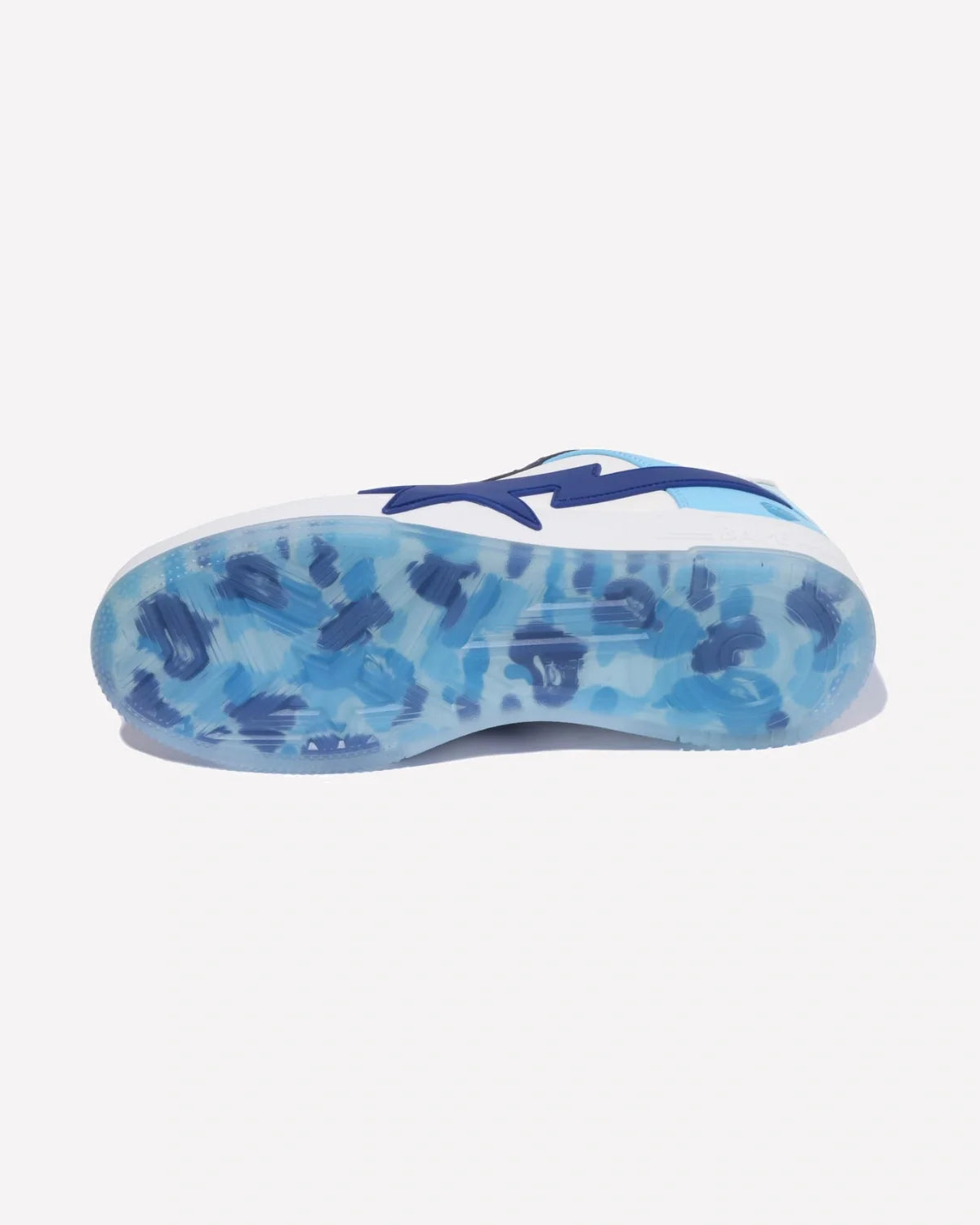 Overkicks - A Bathing Ape Bape Sta OS White Blue University Blue (0ZXSHM191309NBLX) - imagen 4