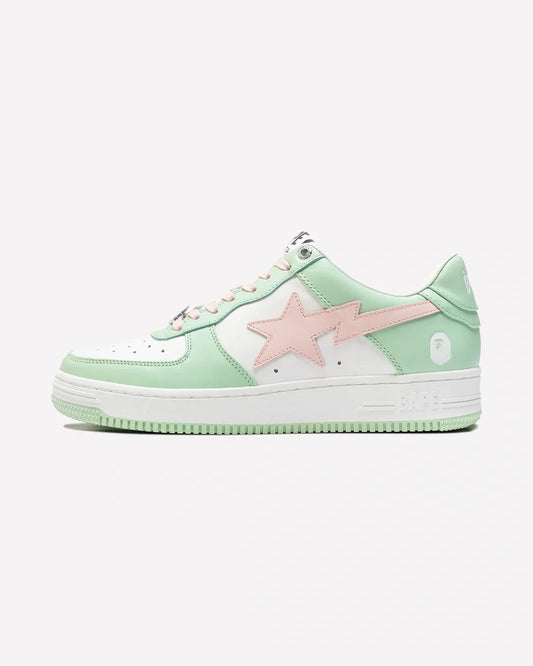Overkicks - A Bathing Ape Bape Sta Pastel Green (001FWH701005_GRN_A) - vista lateral