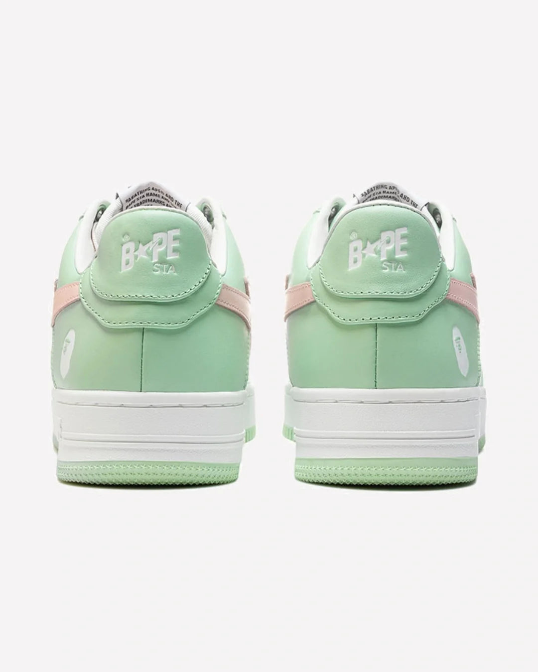 Overkicks - A Bathing Ape Bape Sta Pastel Green (001FWH701005_GRN_A) - imagen 3