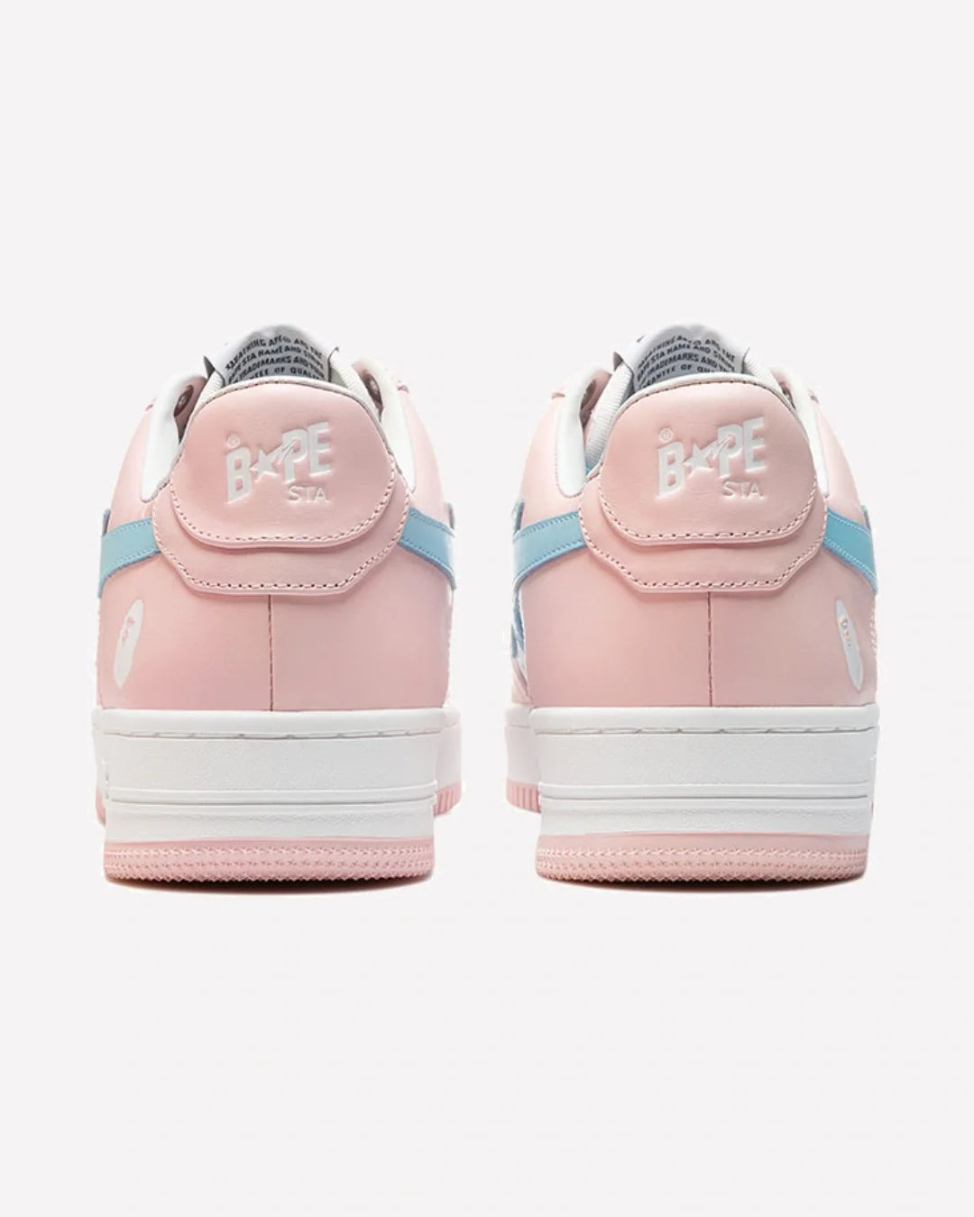 Overkicks - A Bathing Ape Bape Sta Pastel Pink (001FWH701005_PNK_A) - imagen 3