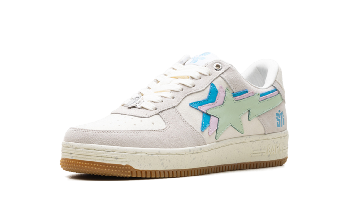 Overkicks - A Bathing Ape Bape Sta Sneaker News Day (1J23191906CWHT) - detalle suela