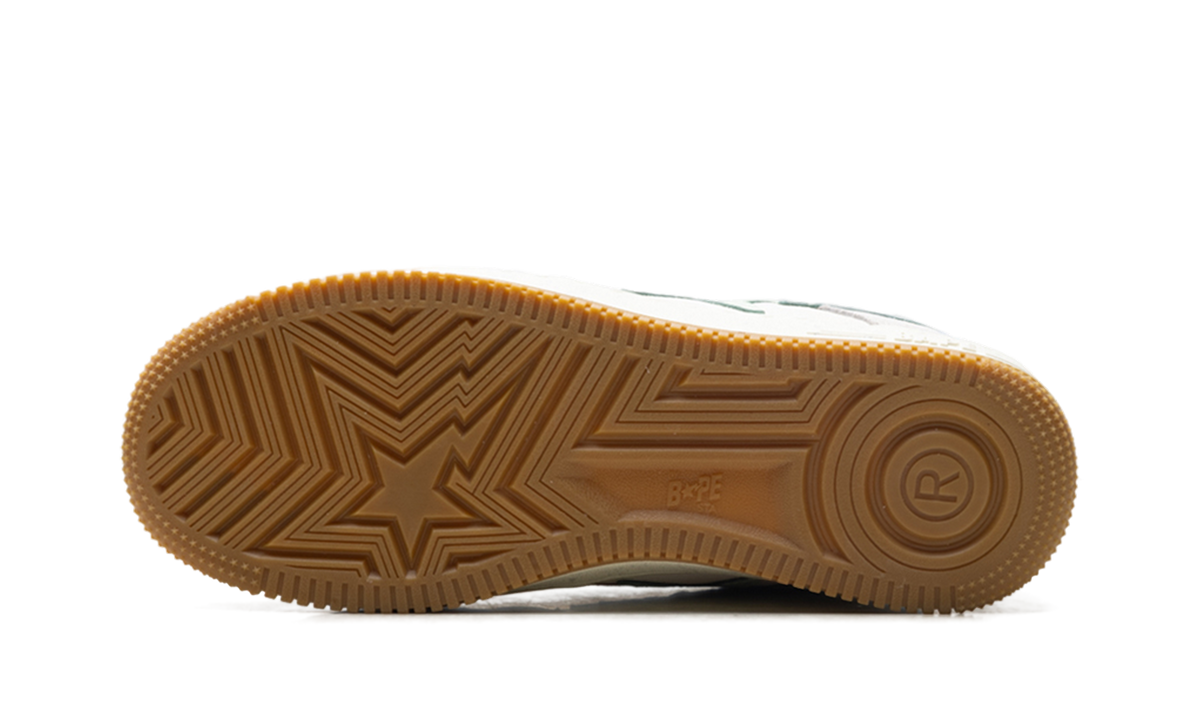 Overkicks - A Bathing Ape Bape Sta Sneaker News Day (1J23191906CWHT) - vista superior