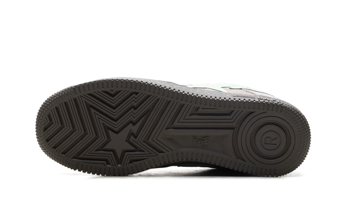 Overkicks - A Bathing Ape Bape Sta Sneaker News Night (1J23191906CGRA) - vista superior