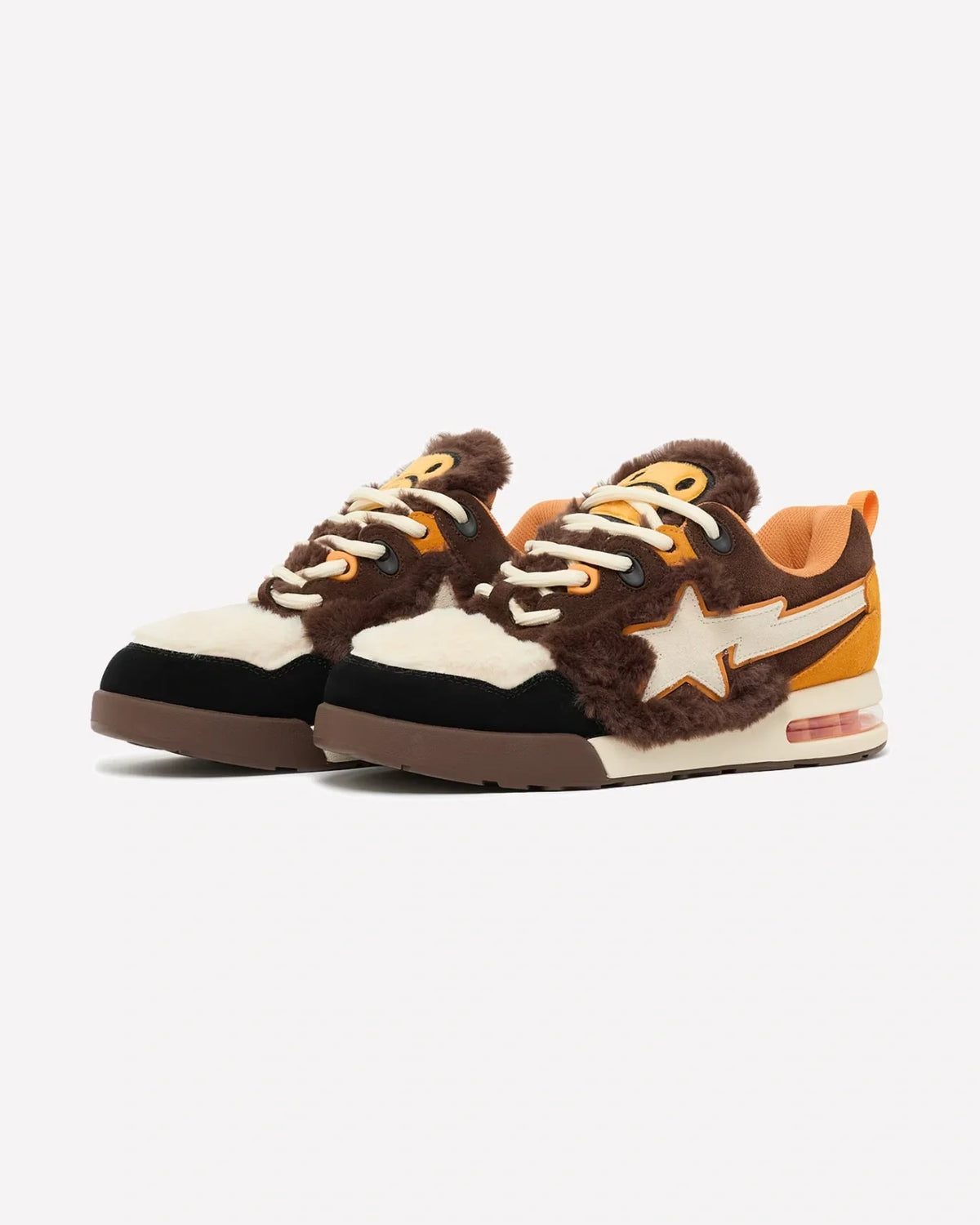 Overkicks - A Bathing Ape Flip Sta Baby Milo Brown (2L80-191-301/002FWL801301-BRW) - imagen 2