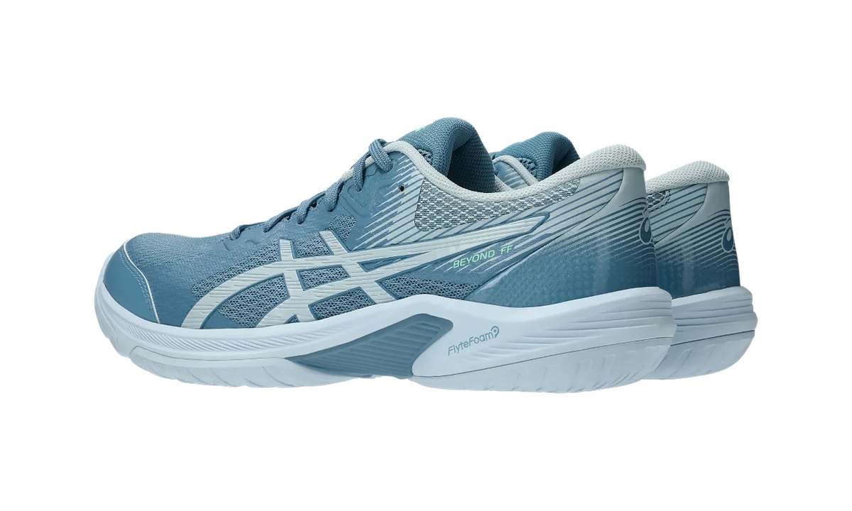 Overkicks - ASICS Beyond FF Saba Blue Cool Grey (1071A092-402) - par completo