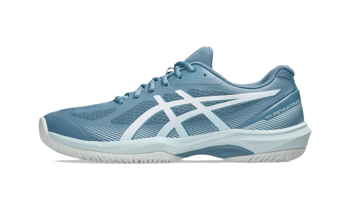 Overkicks - ASICS Court Hunter FF Saba Blue White (1071A111-401) - vista lateral