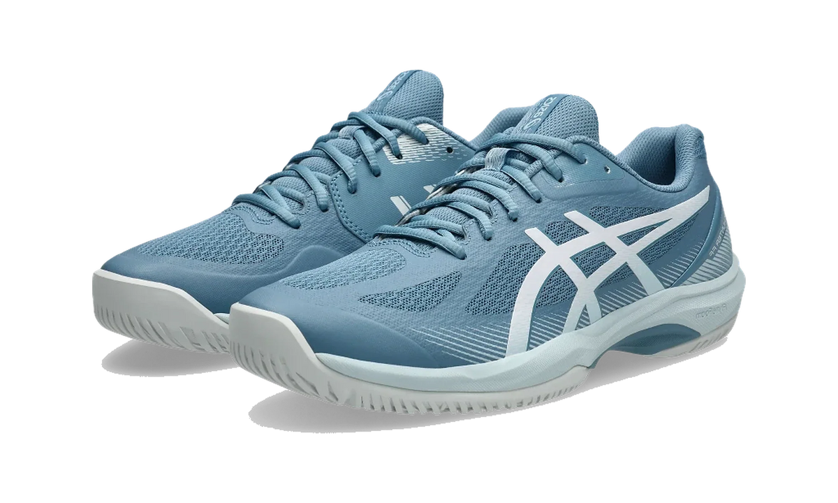 Overkicks - ASICS Court Hunter FF Saba Blue White (1071A111-401) - vista trasera