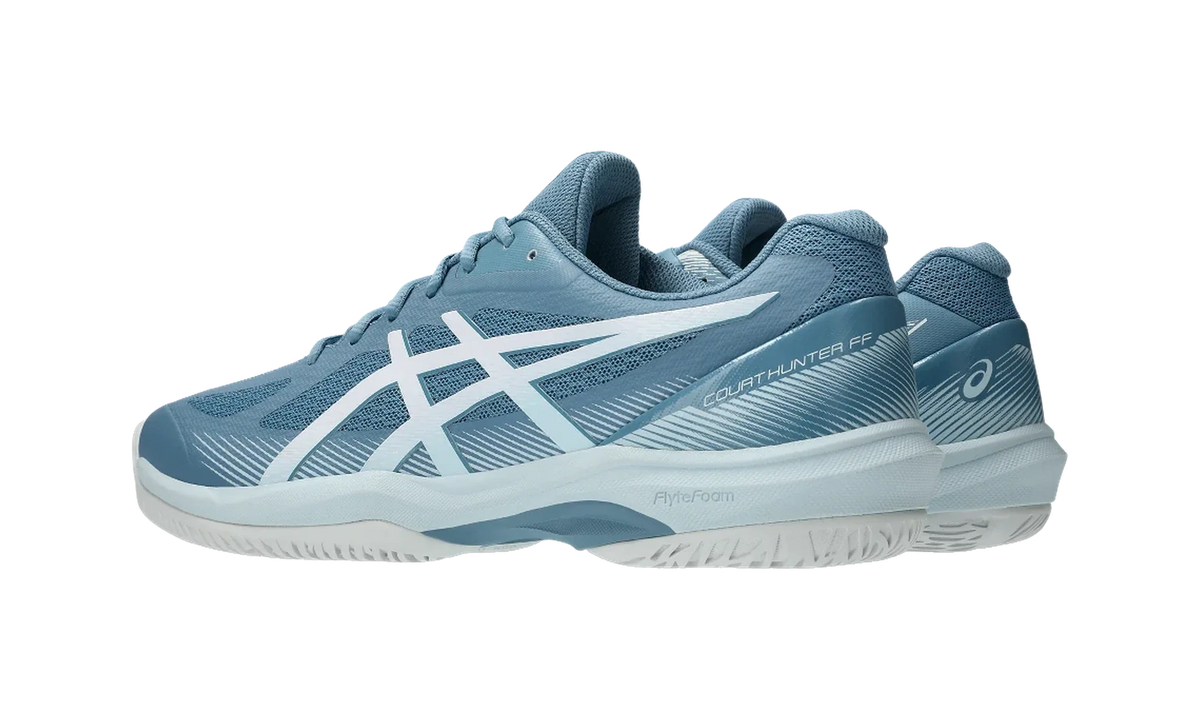 Overkicks - ASICS Court Hunter FF Saba Blue White (1071A111-401) - par completo