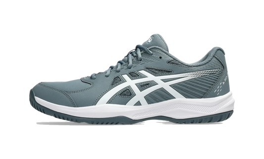 Overkicks - ASICS Court Slide 4 Ironclad White (1041A483-020) - vista lateral