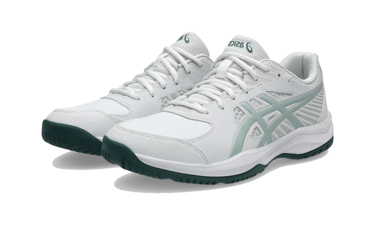 Overkicks - ASICS Court Slide 4 White Cold Moss (1041A483-102) - vista trasera