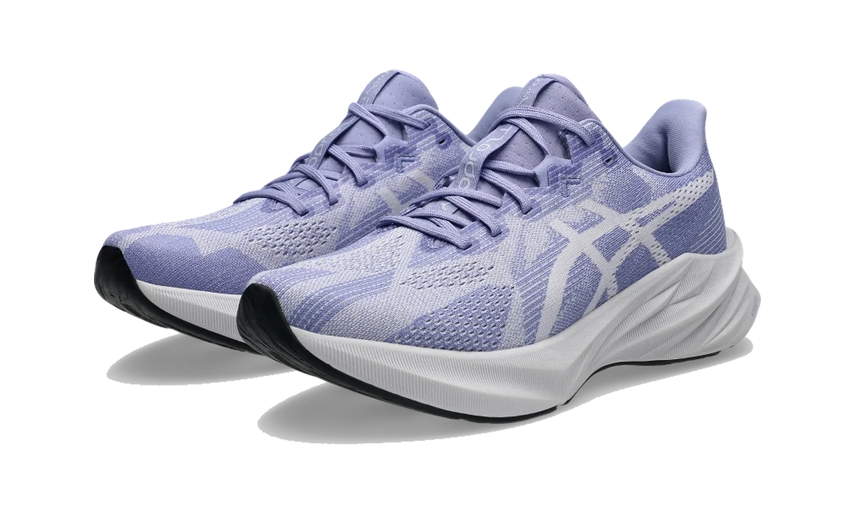 Overkicks - ASICS Dynablast 5 Bluebell Lilac Hint (Womens) (1012B776-501) - vista trasera