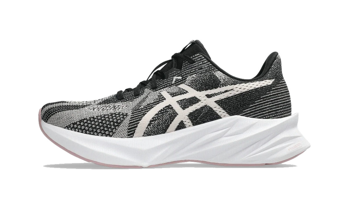 Overkicks - ASICS Dynablast 5 Pearl Pink Black (Womens) (1012B776-702) - vista lateral